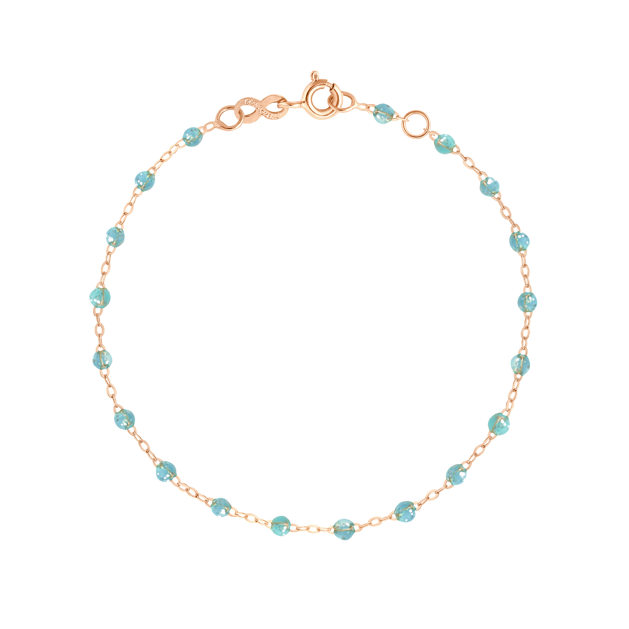 bracelet aqua classique gigi, or rose, 17 cm