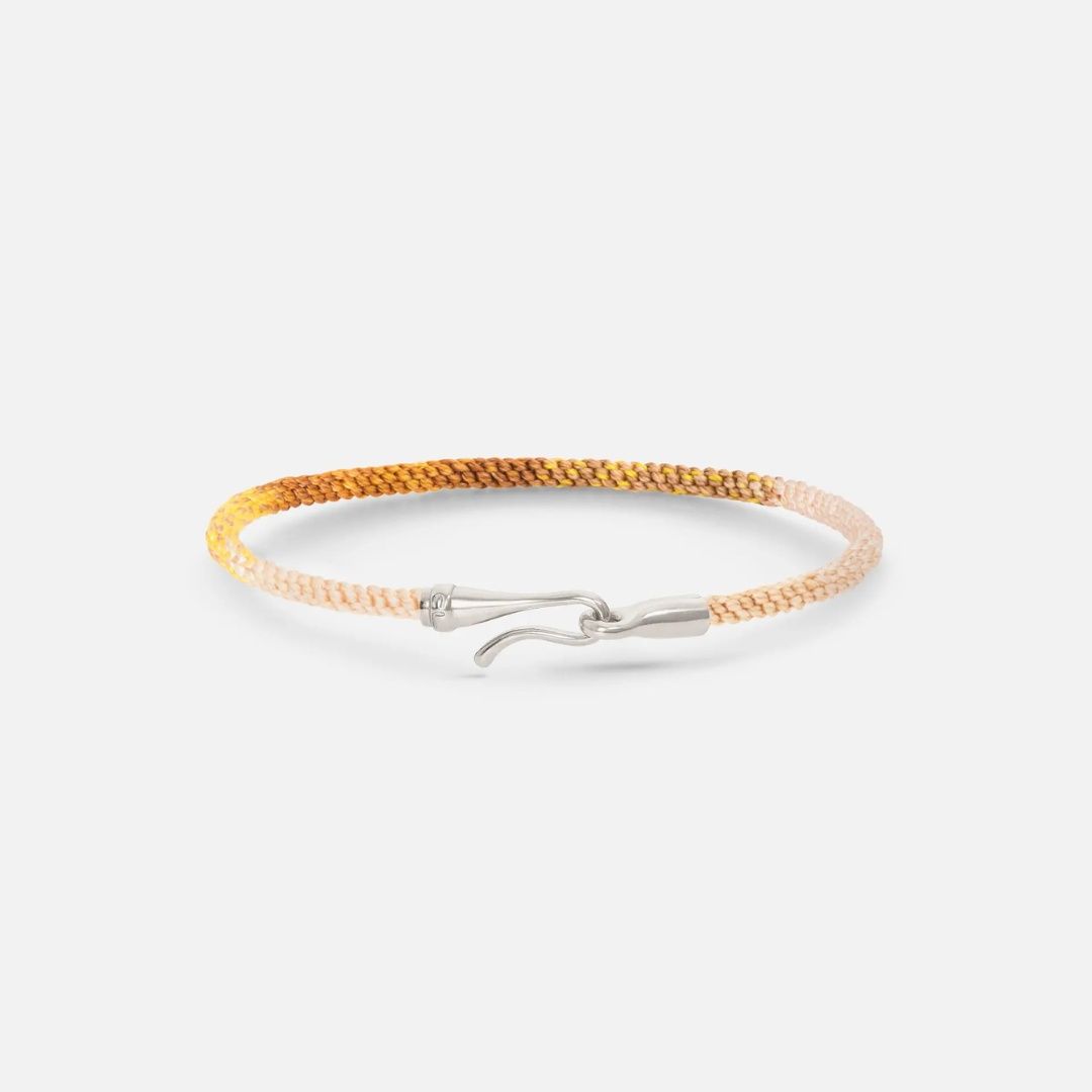 bracelet life golden day, argent