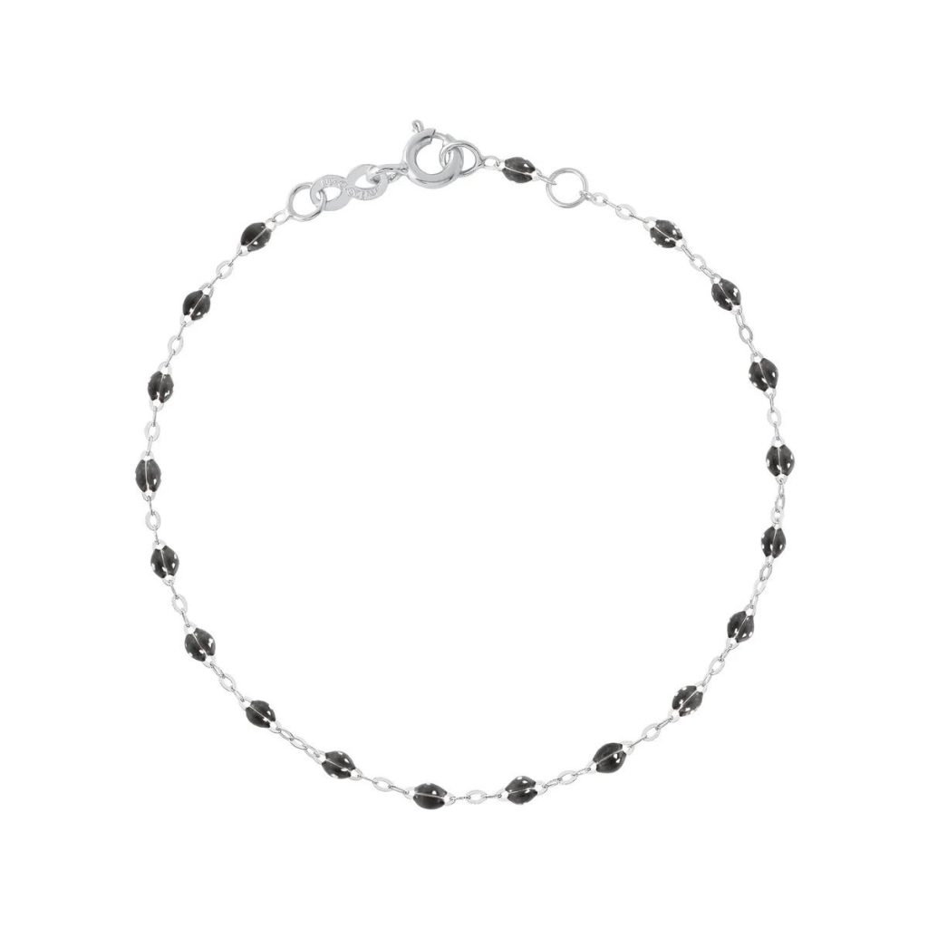 bracelet quartz classique gigi, or blanc, 17 cm