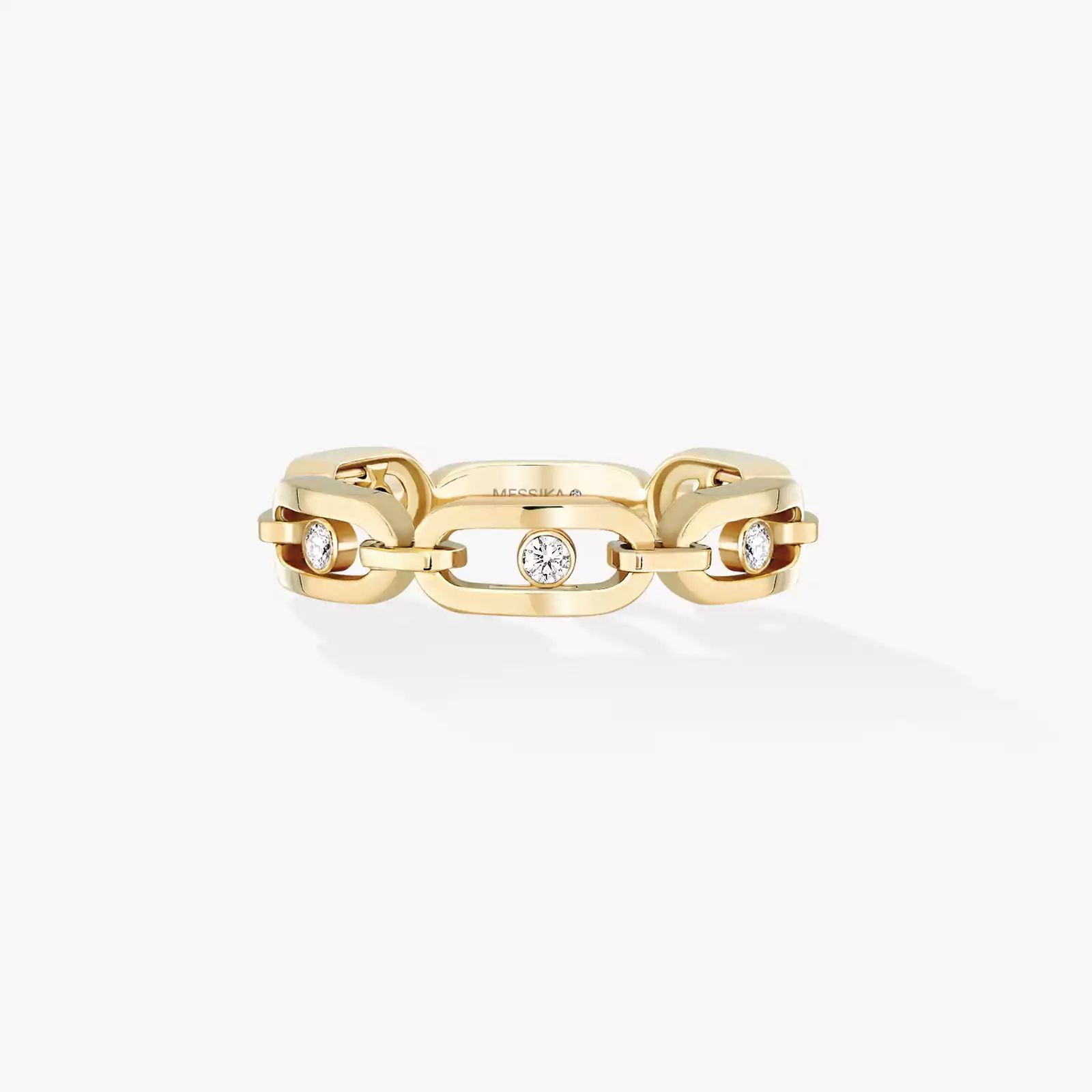 bague move link multi, or jaune