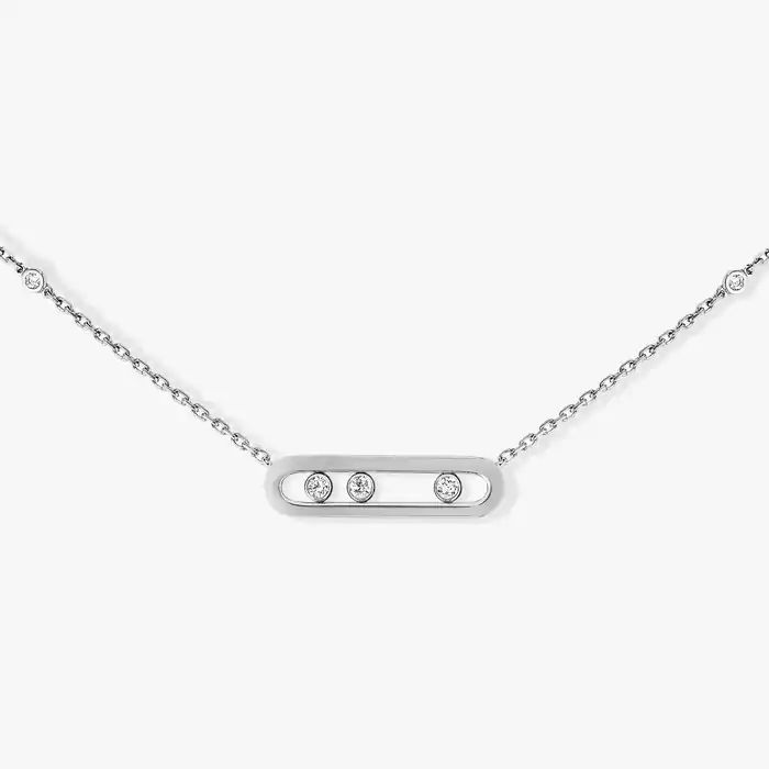 collier baby move, or blanc