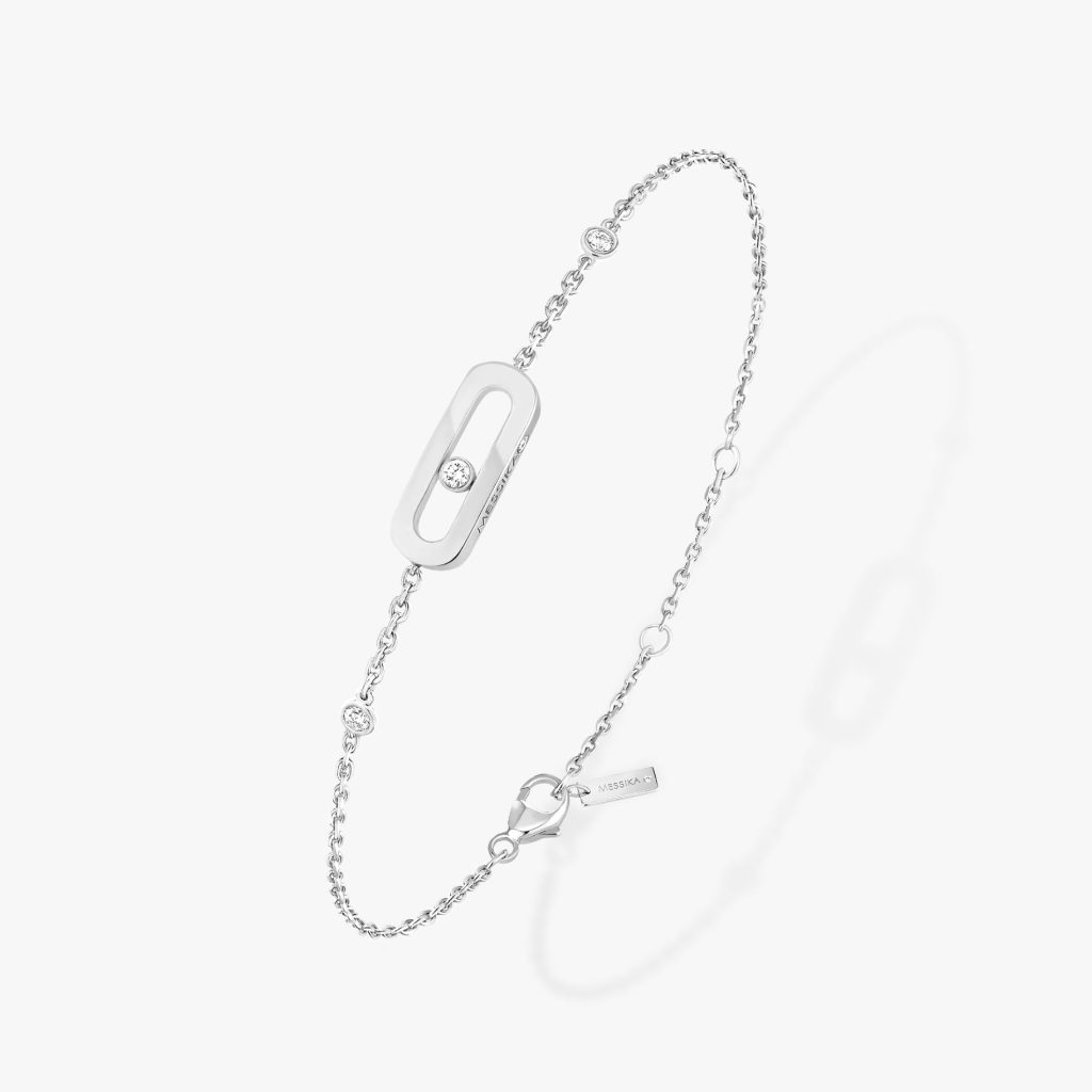 bracelet move uno, or blanc