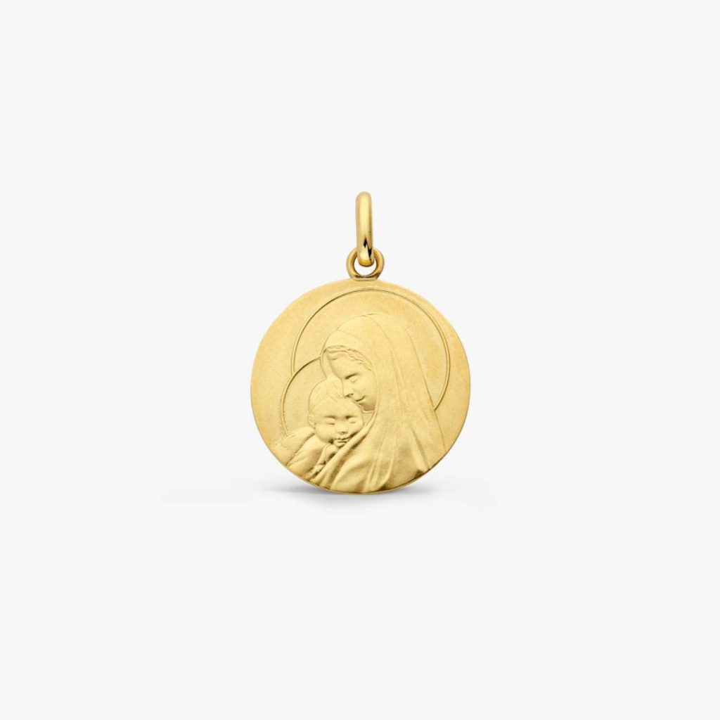 médaille douce mère, or jaune