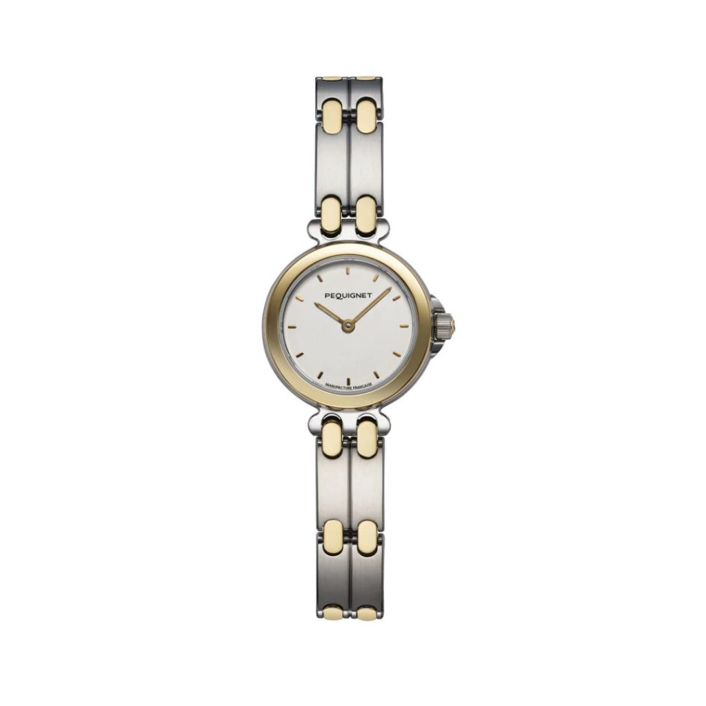 montre mooréa, cadran blanc opalin