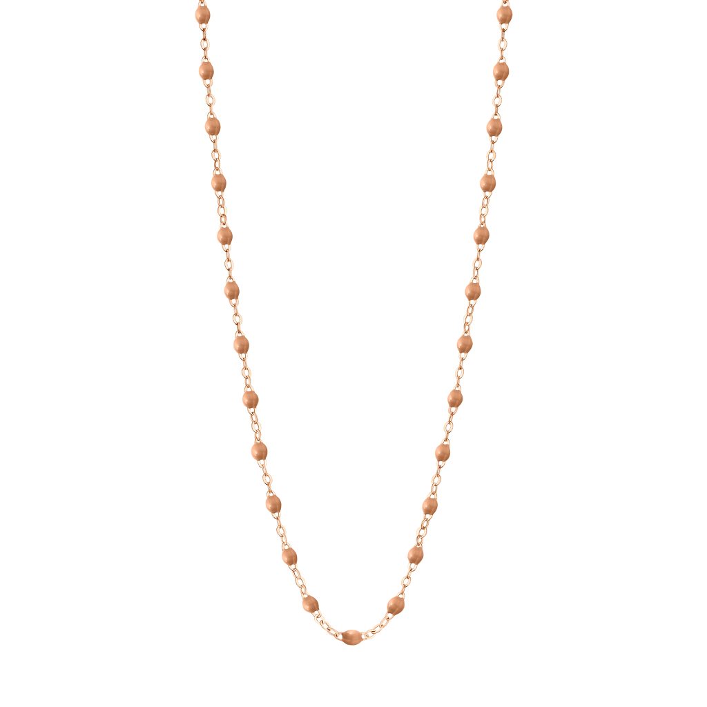collier caramel classique gigi, or rose, 42 cm