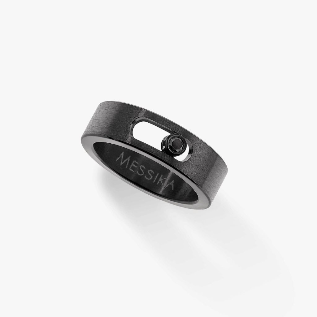 bague move titanium black pm