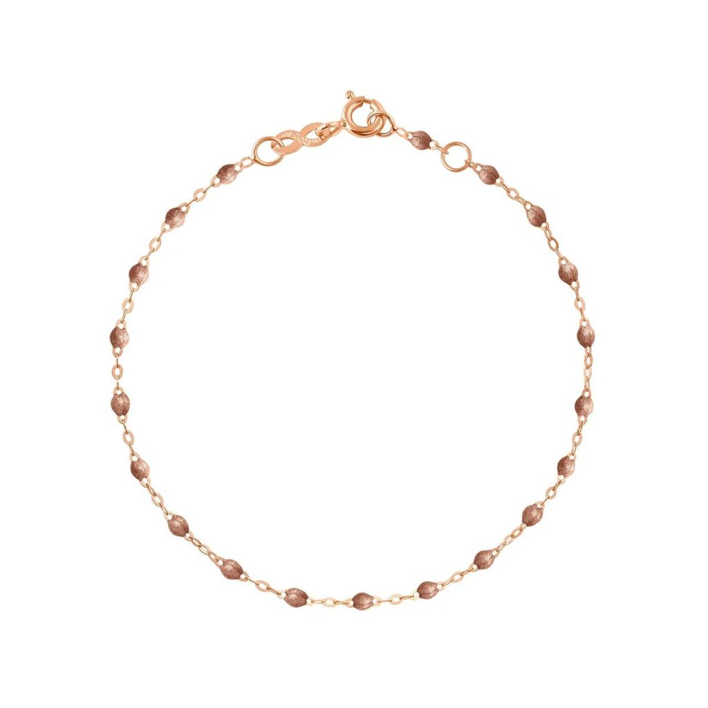 bracelet cuivre classique gigi, or rose, 19 cm
