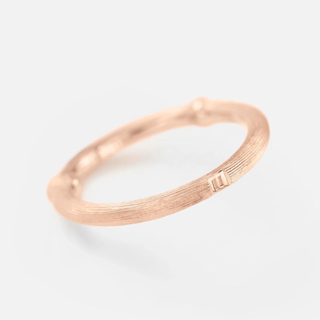 bague nature ii, or rose, t 54