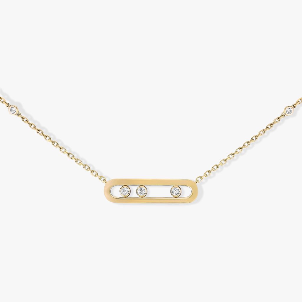 collier move pm, or jaune