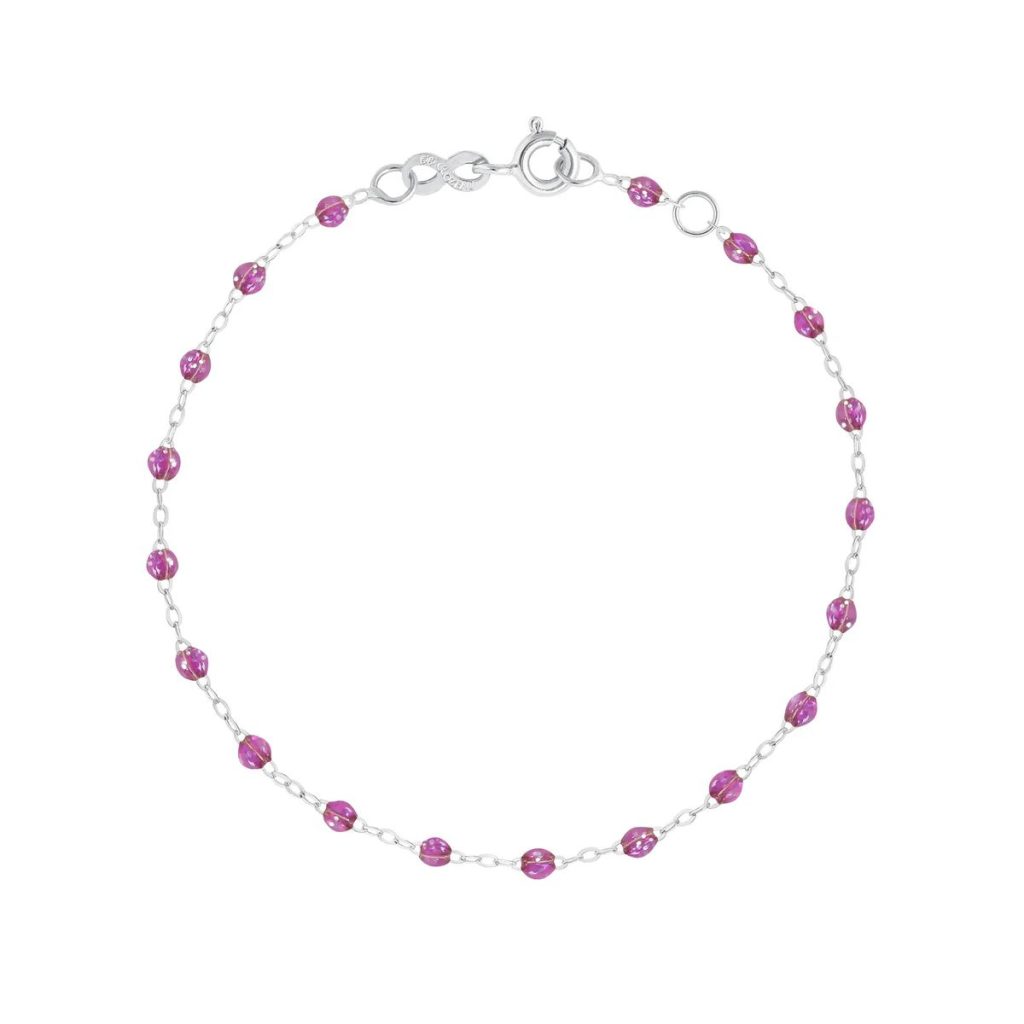 bracelet galaxy classique gigi, or blanc, 17 cm