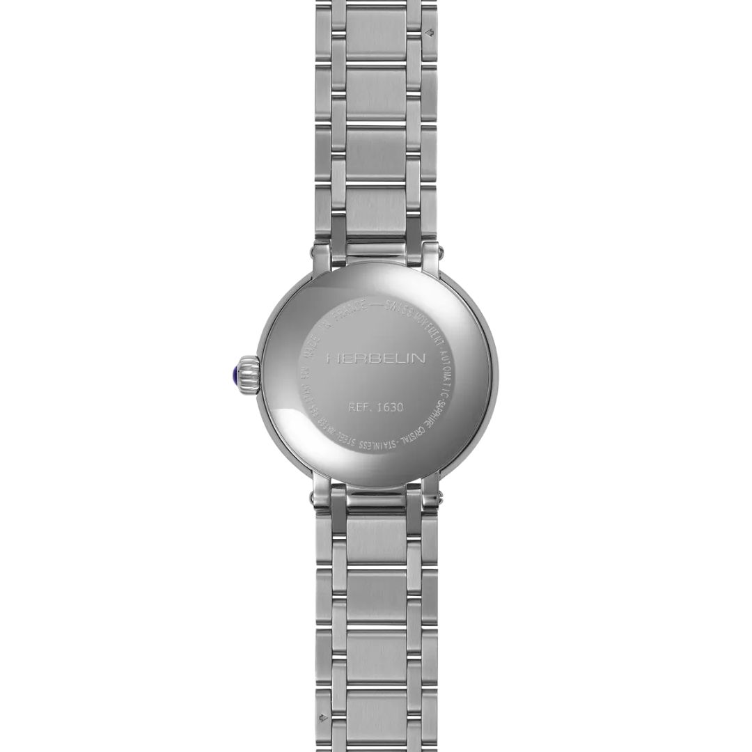 montre galet, acier