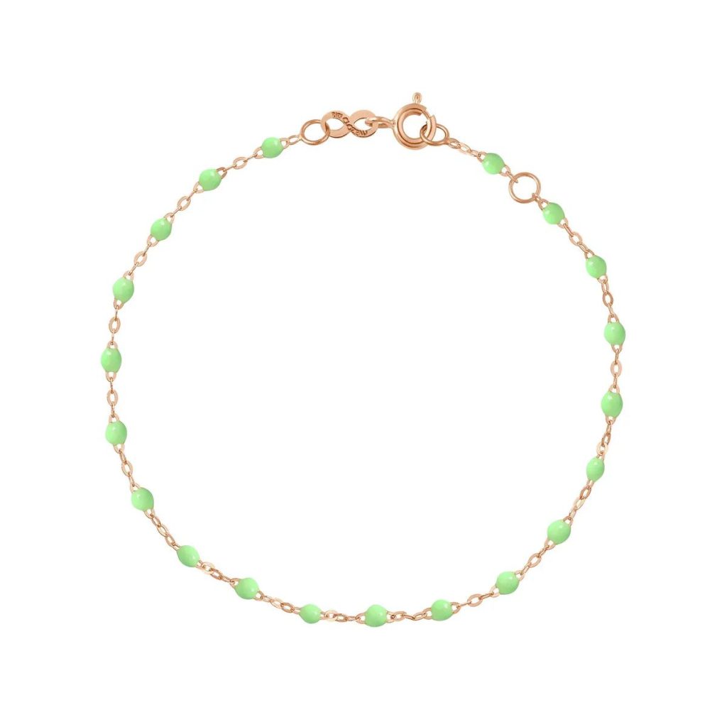 bracelet anis classique gigi, or rose, 19 cm
