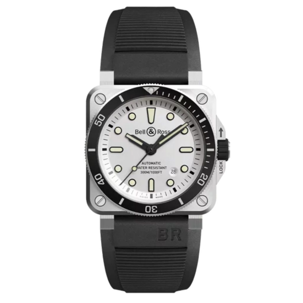 montre br 03 92 diver white