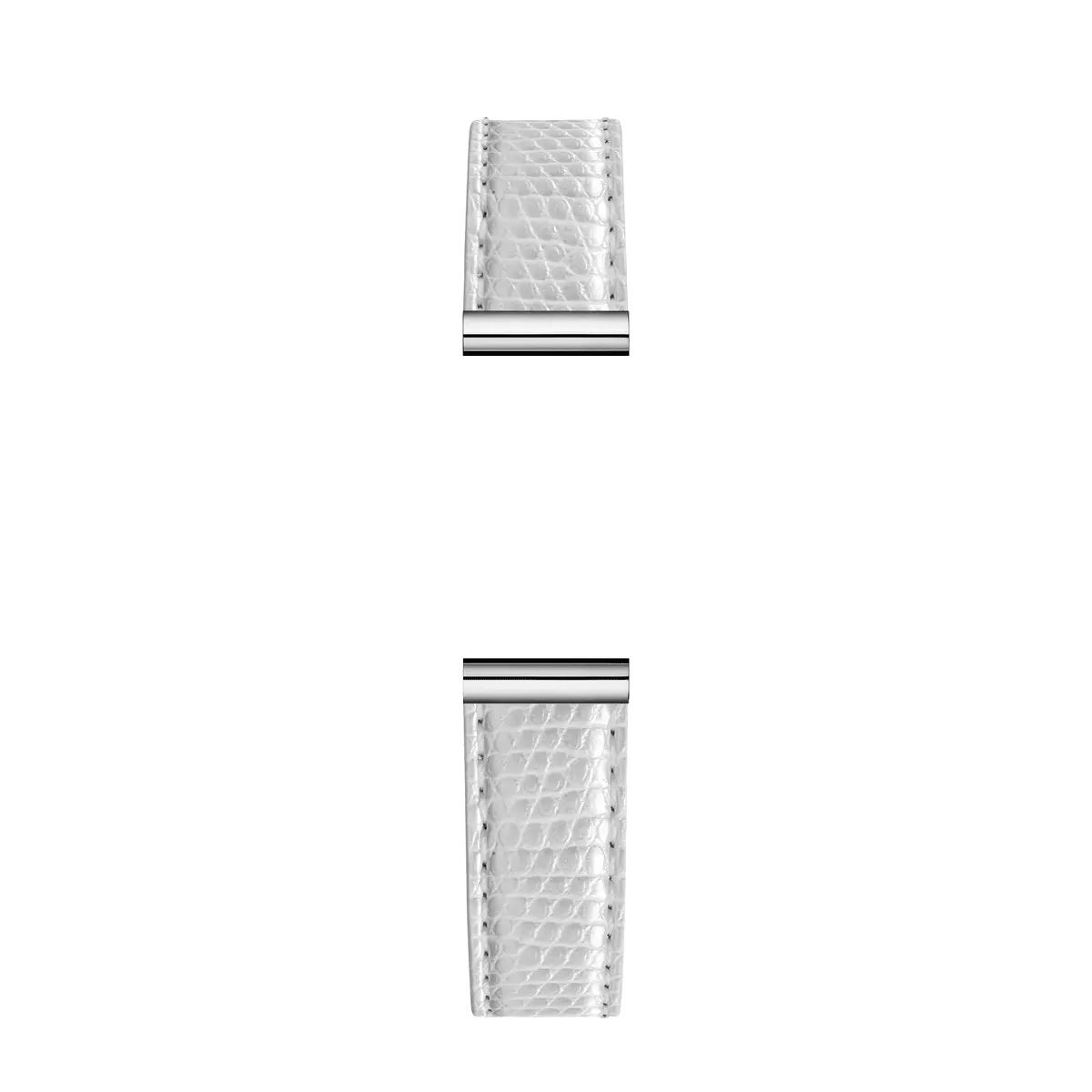 bracelet simple antarès, blanc iguane