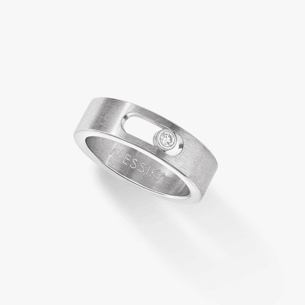 bague move pm, titanium