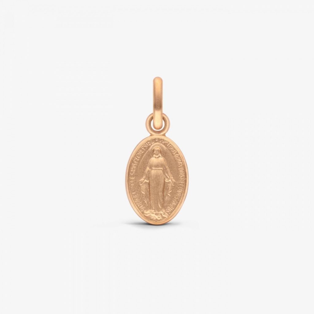 médaille miraculeuse, or rose