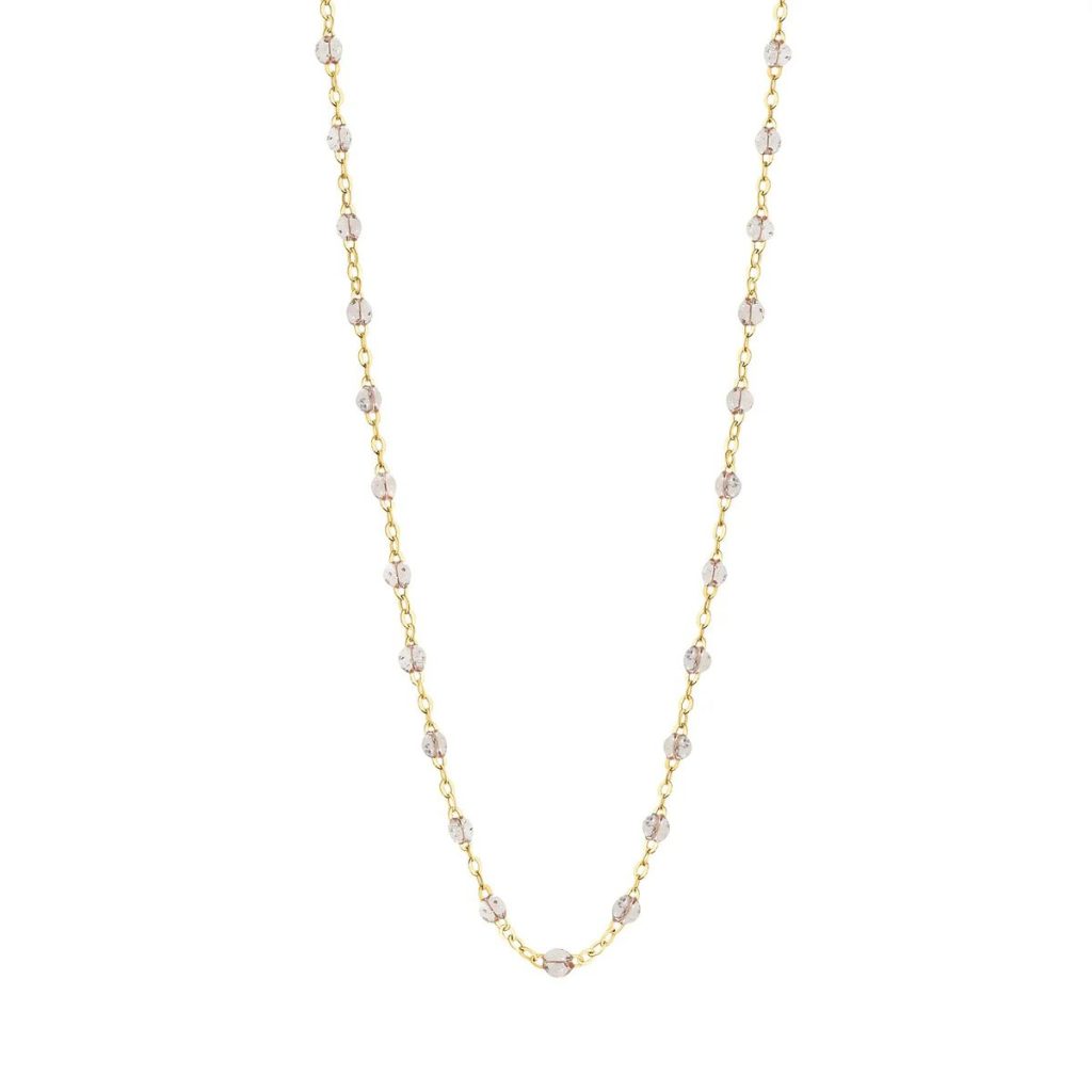 collier sparkle classique gigi, or jaune, 50 cm