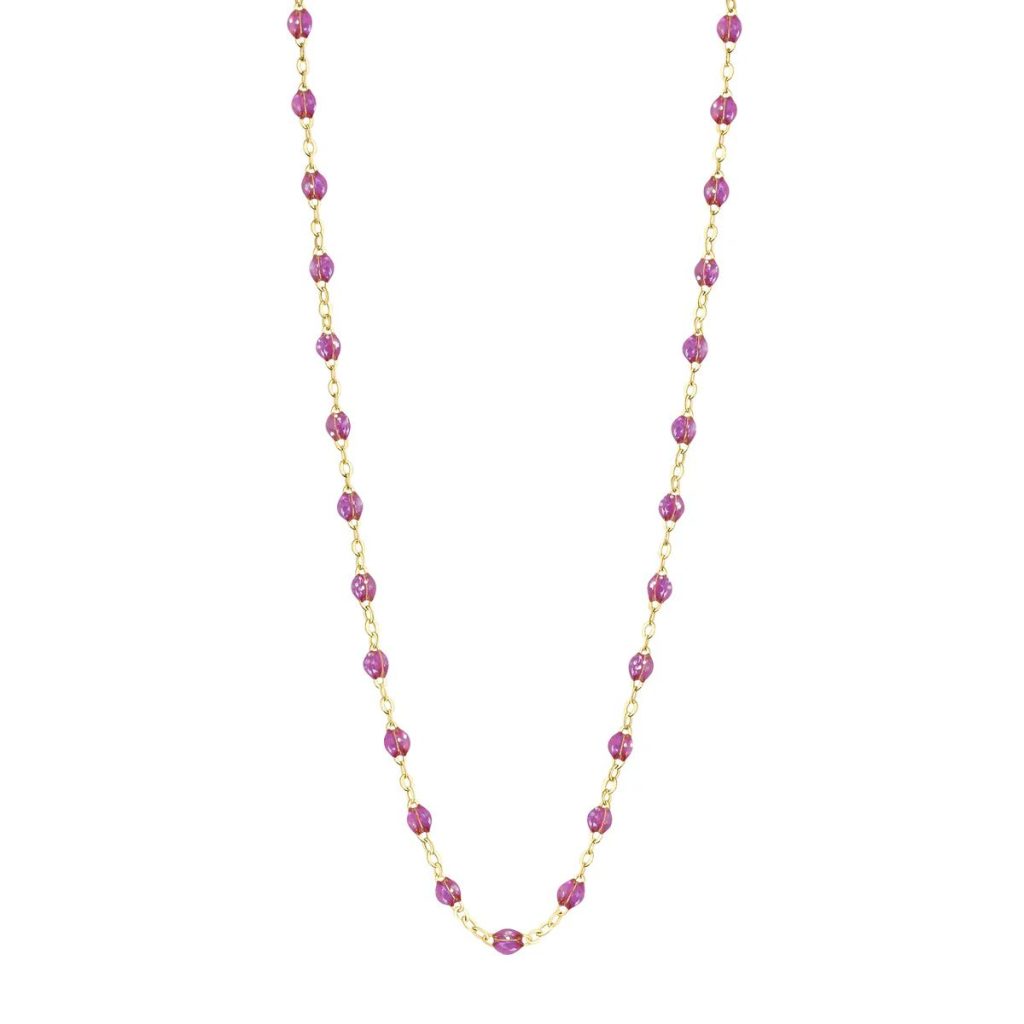 collier galaxy classique gigi, or jaune, 42 cm