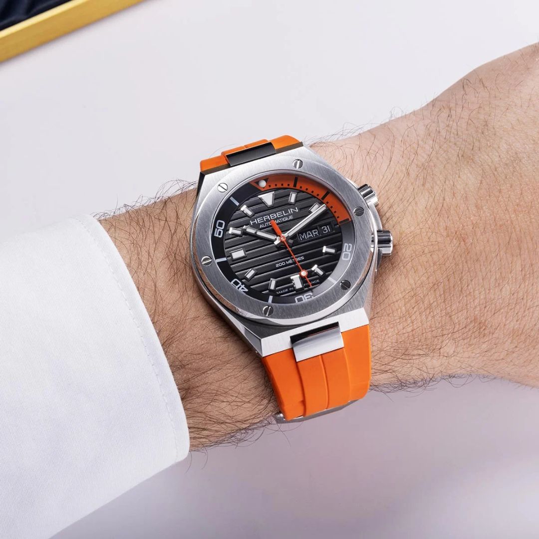 montre cap camarat diver, acier