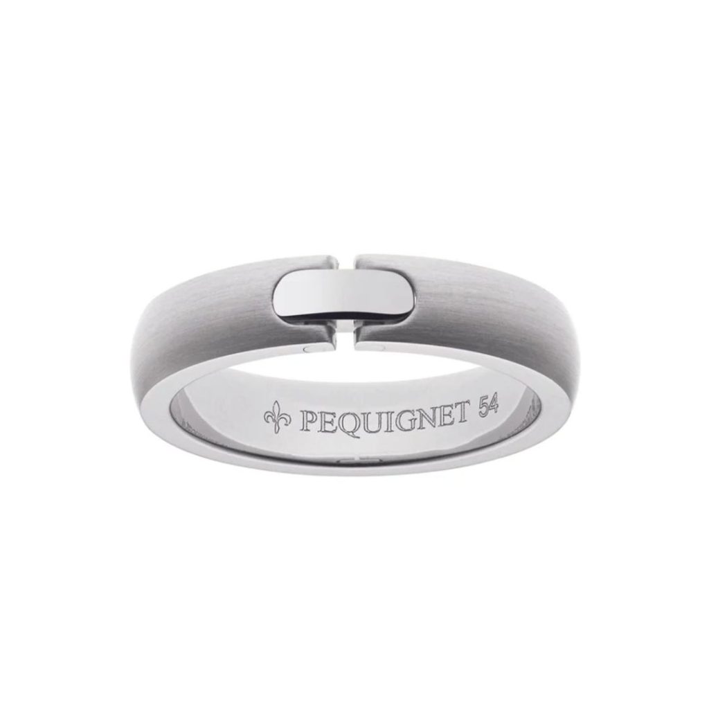bague moorea, acier 4.5mm, t 54