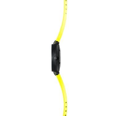montre newport carbone, titane, noir & jaune