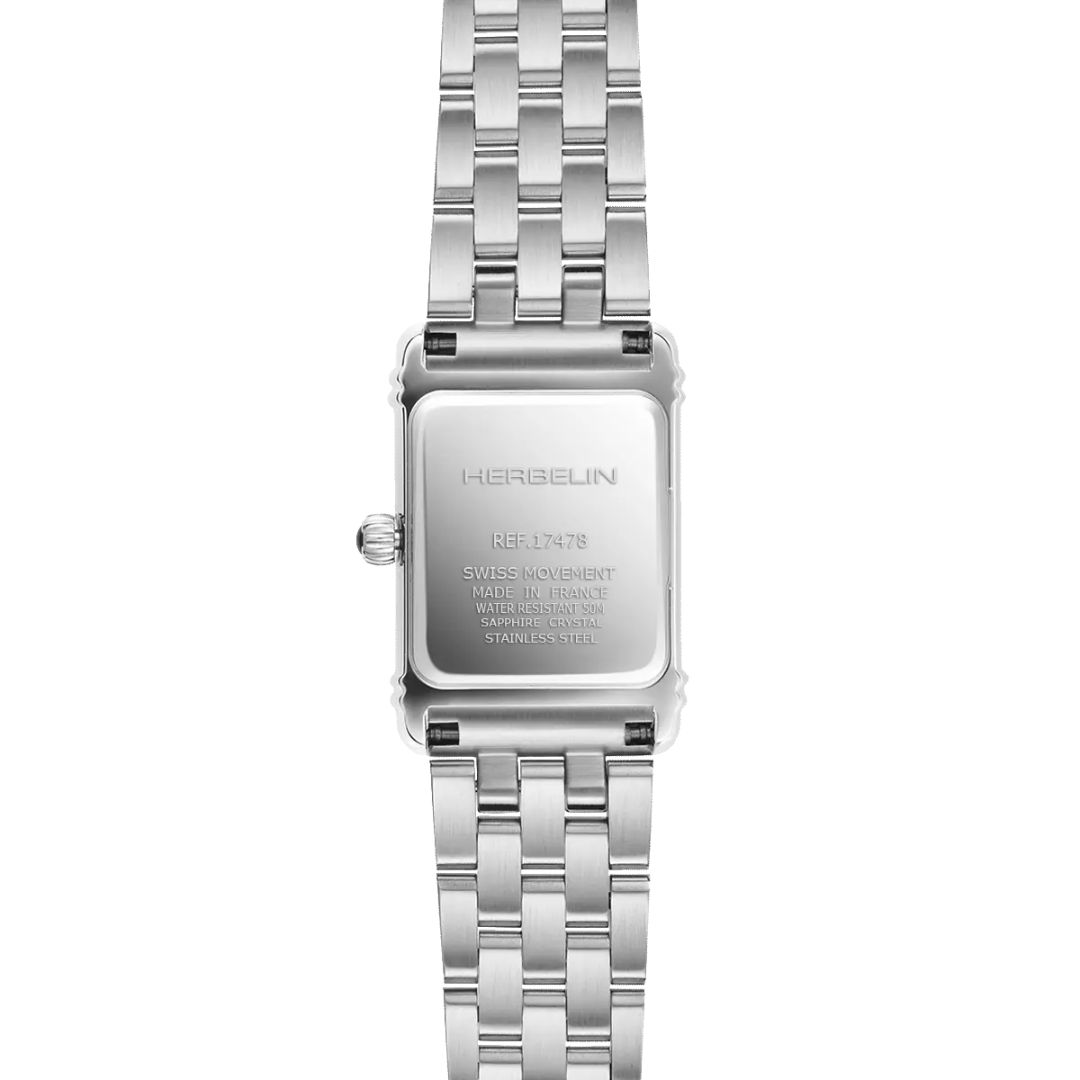 montre art déco acier