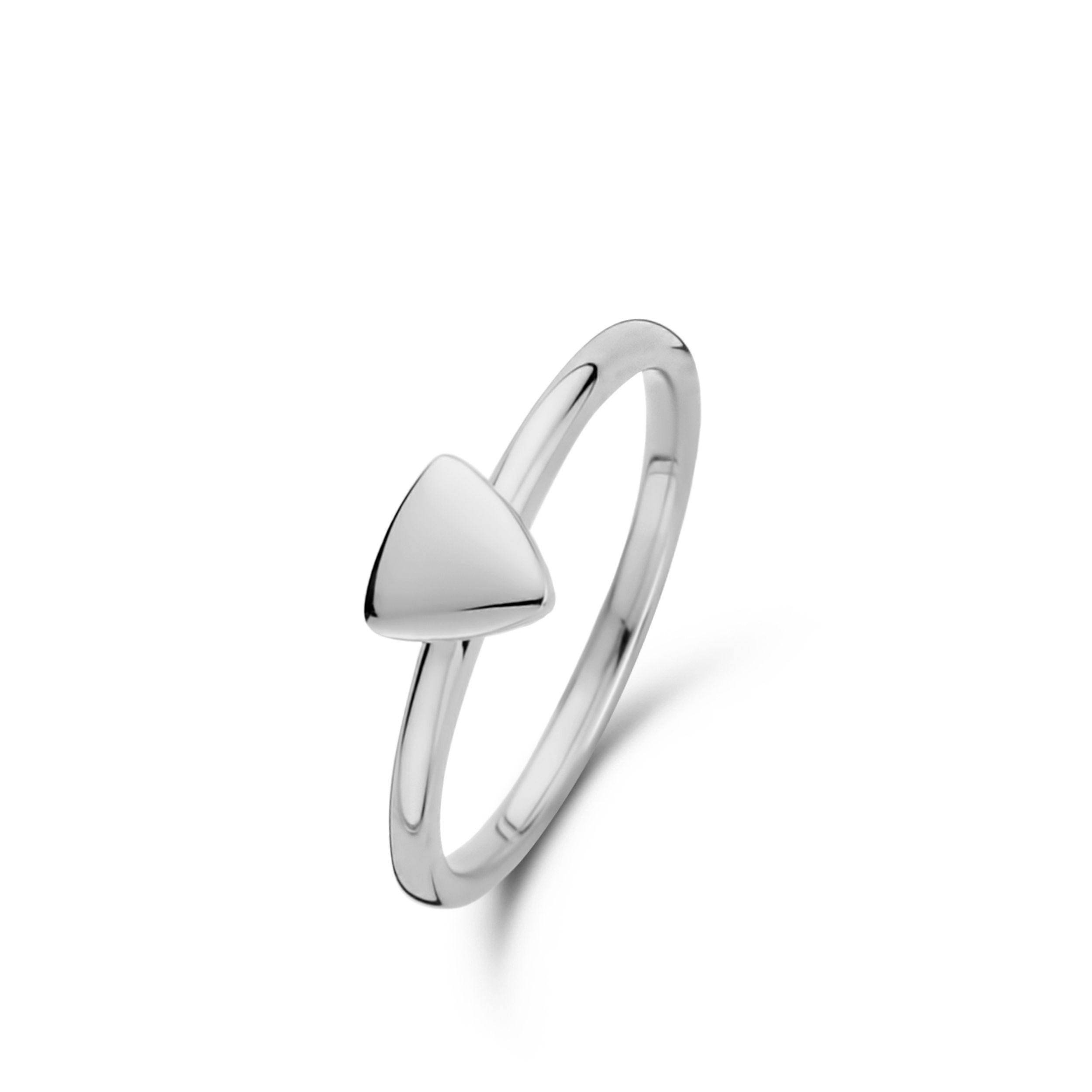 bague eolo, tête troïdia, or blanc, t 54