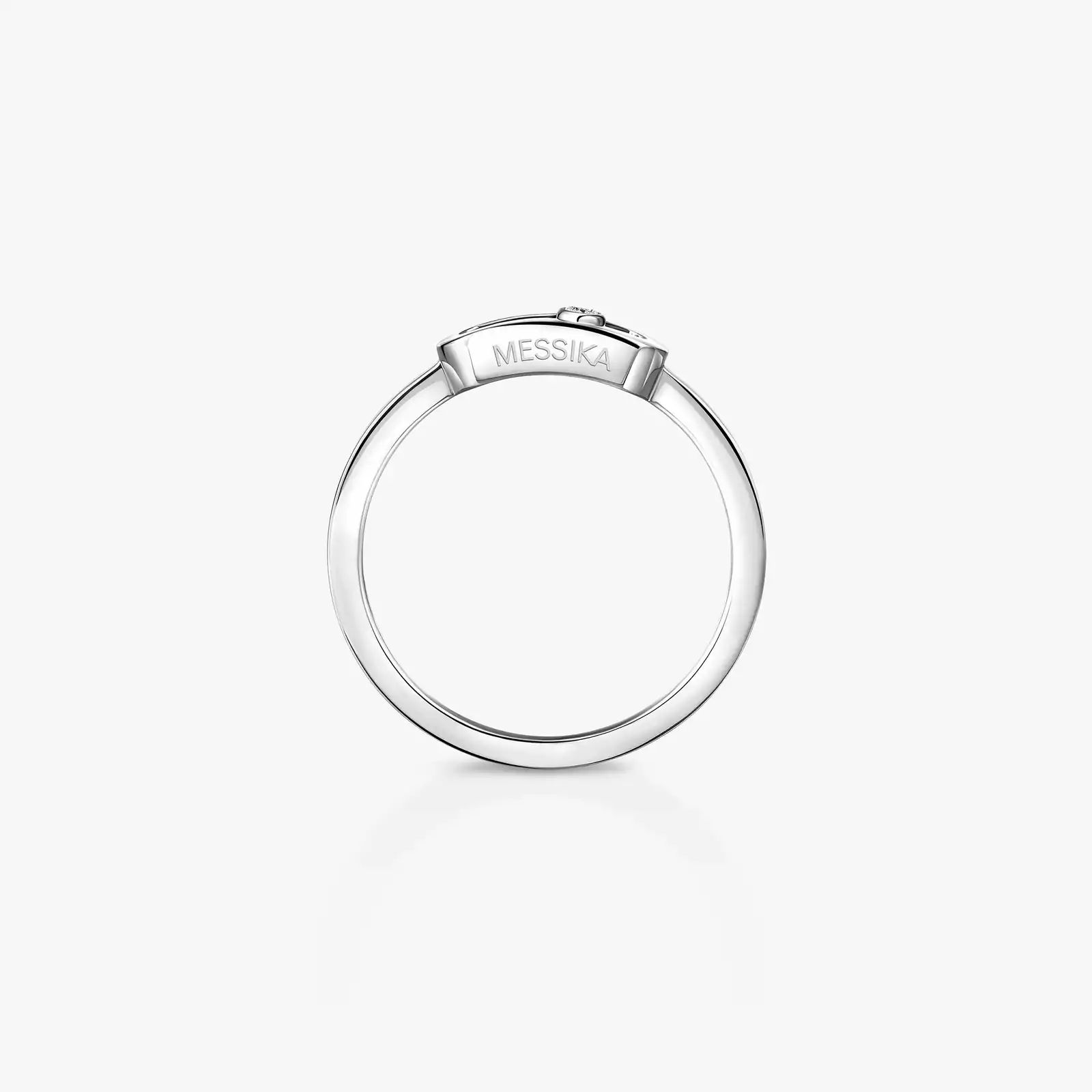 bague move uno, or blanc, t 52