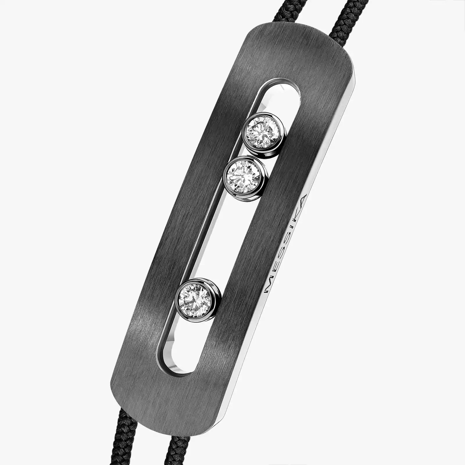 cordon move xl, diamants, titanium graphite