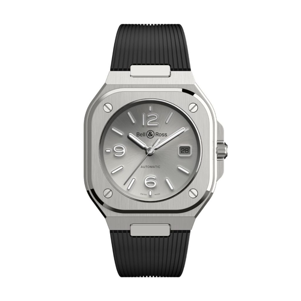 montre br 05 grey steel