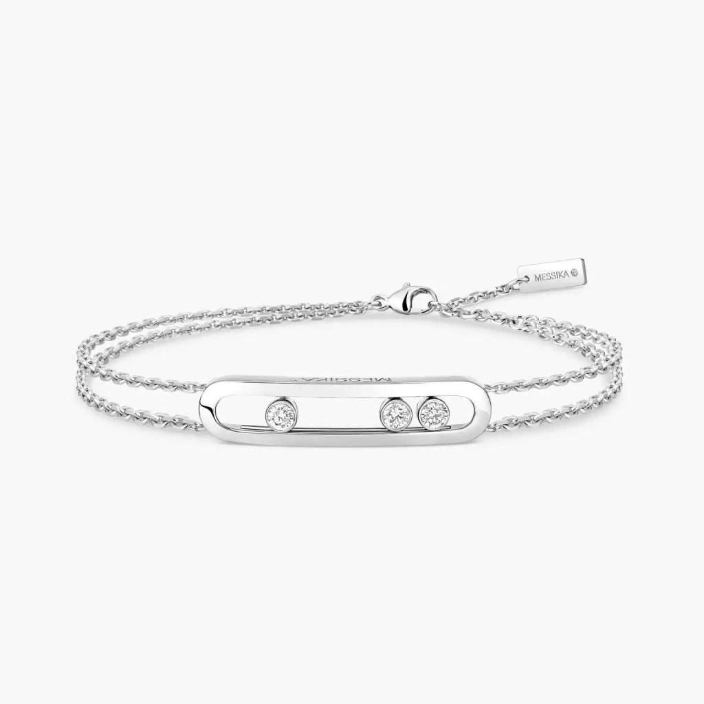 bracelet move classique or blanc