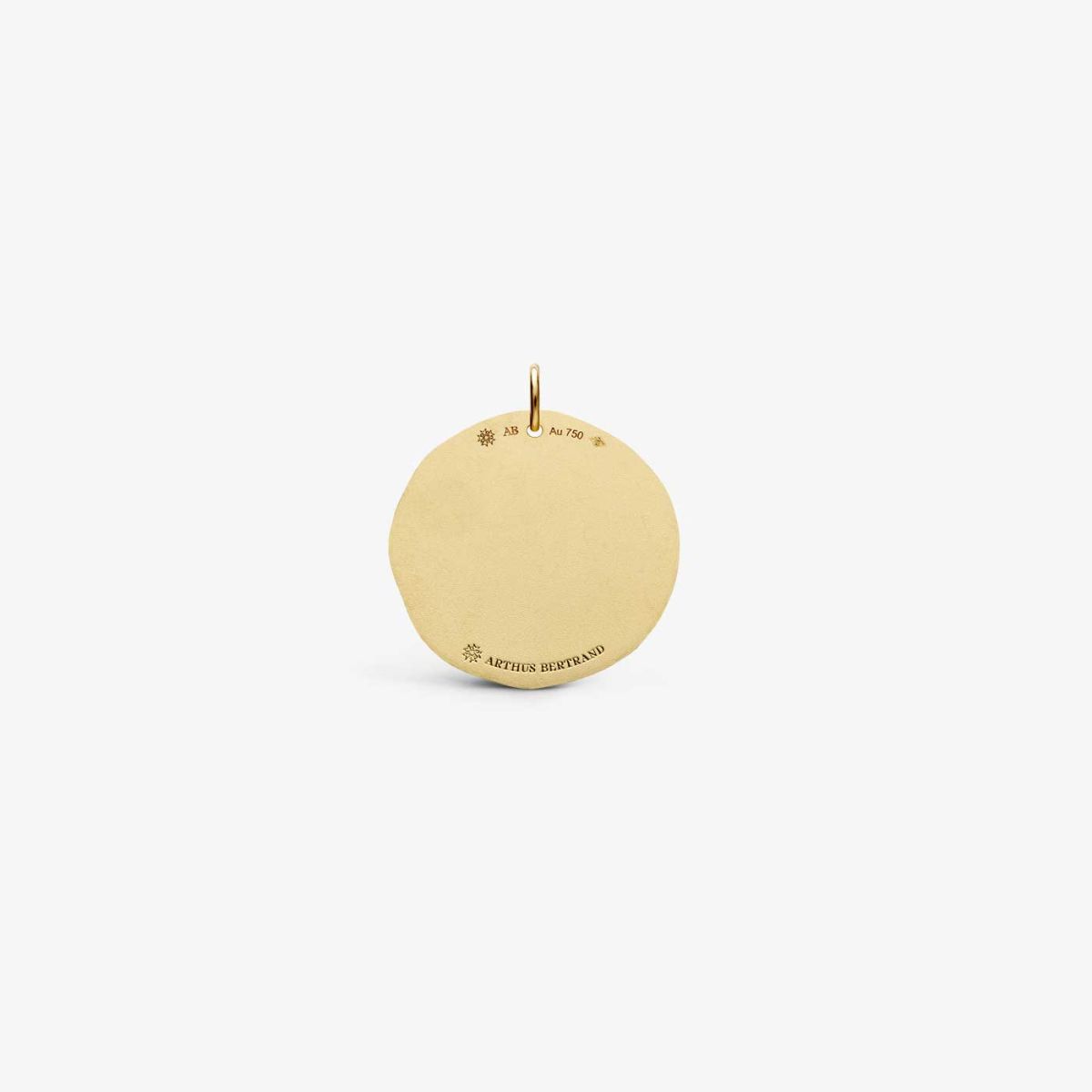 médaille la boussole, or jaune