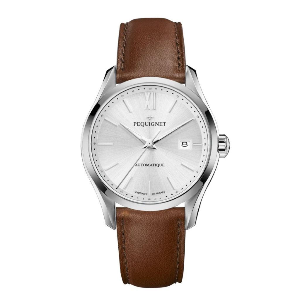 montre Élégance, cadran argent