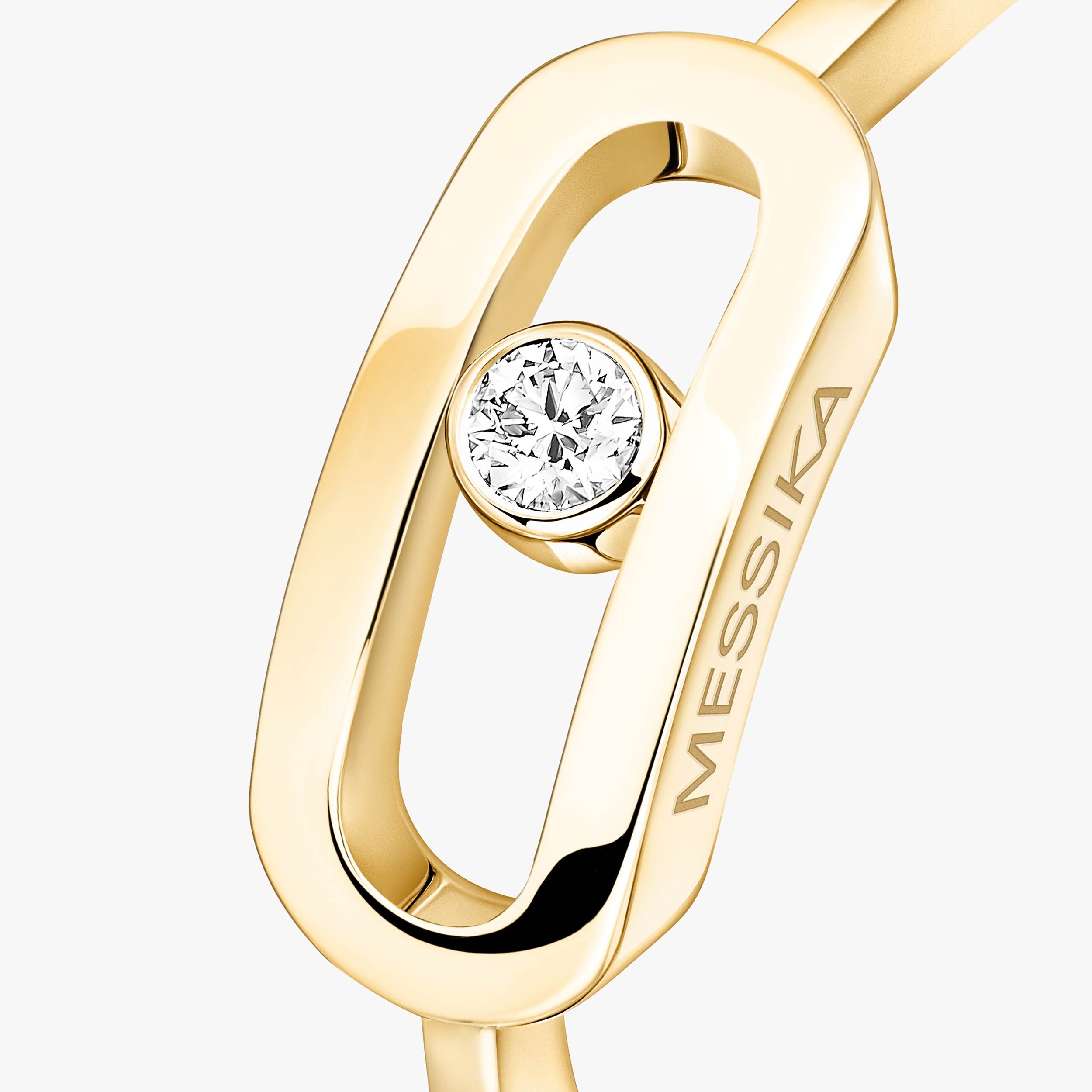 bague move uno gm, or jaune, t 55