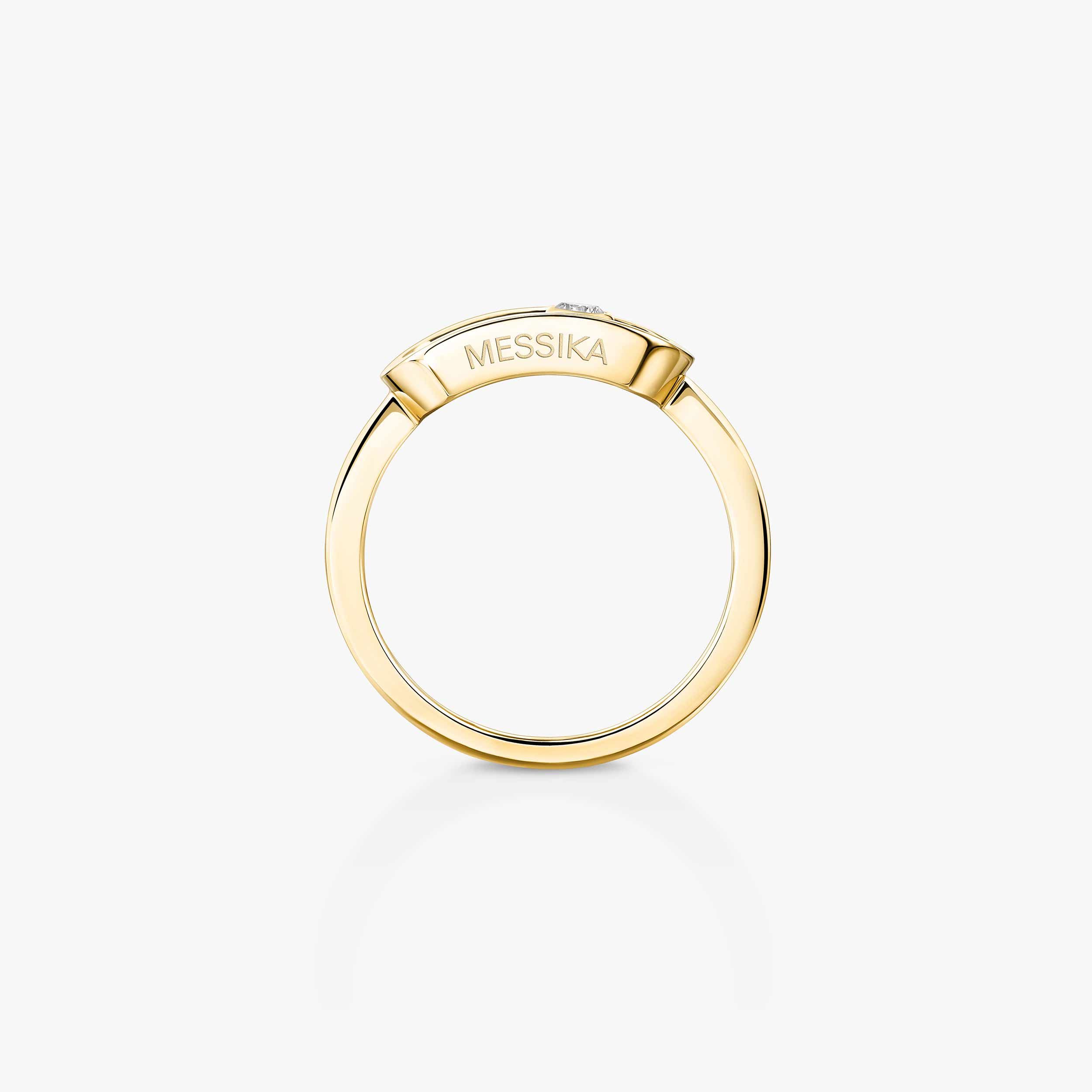 bague move uno gm, or jaune, t 55