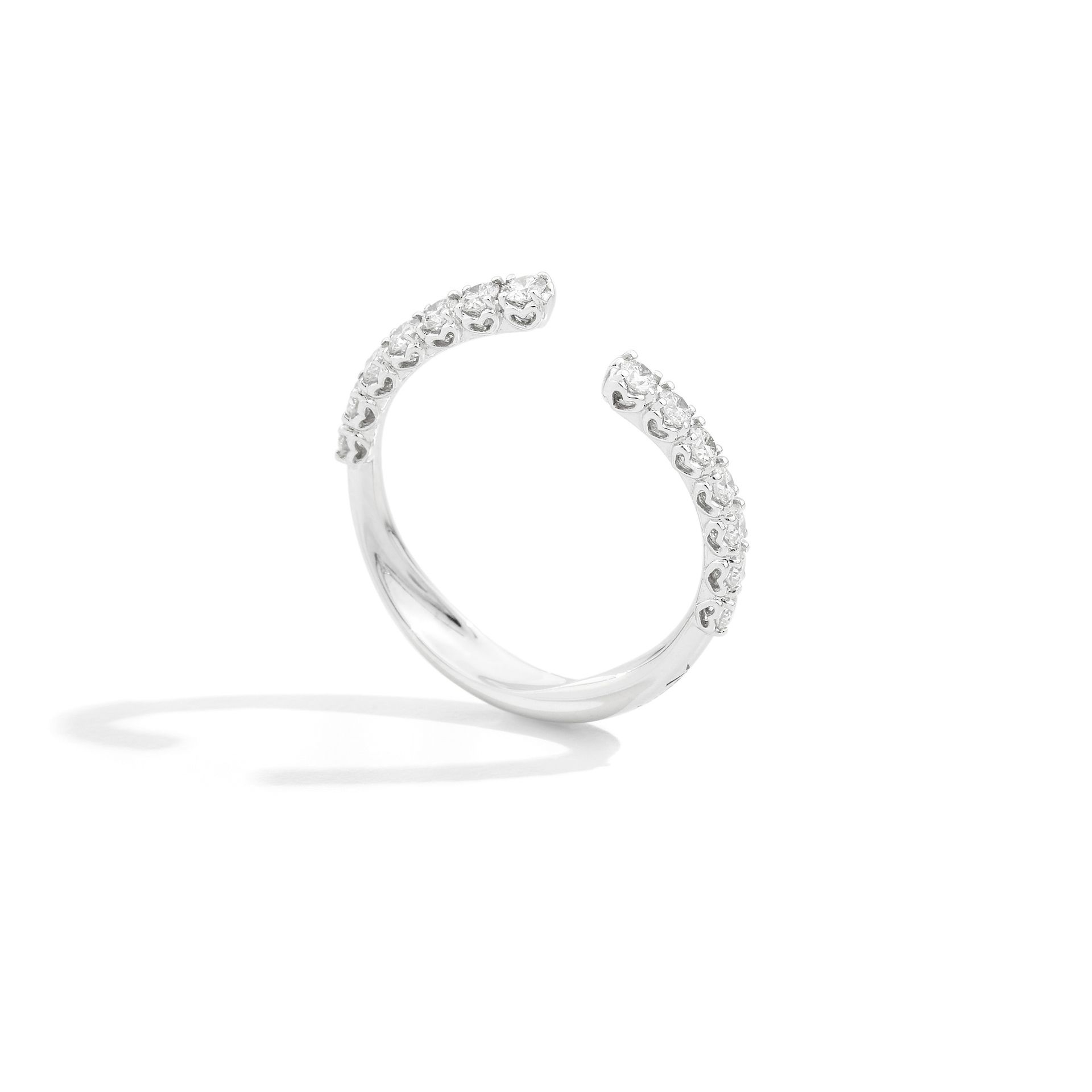 bague anniversary more, diamants, or blanc, t 50