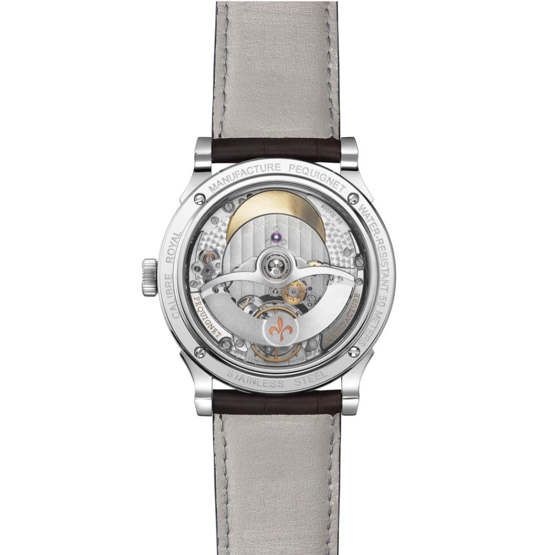 montre royale paris, cadran noir