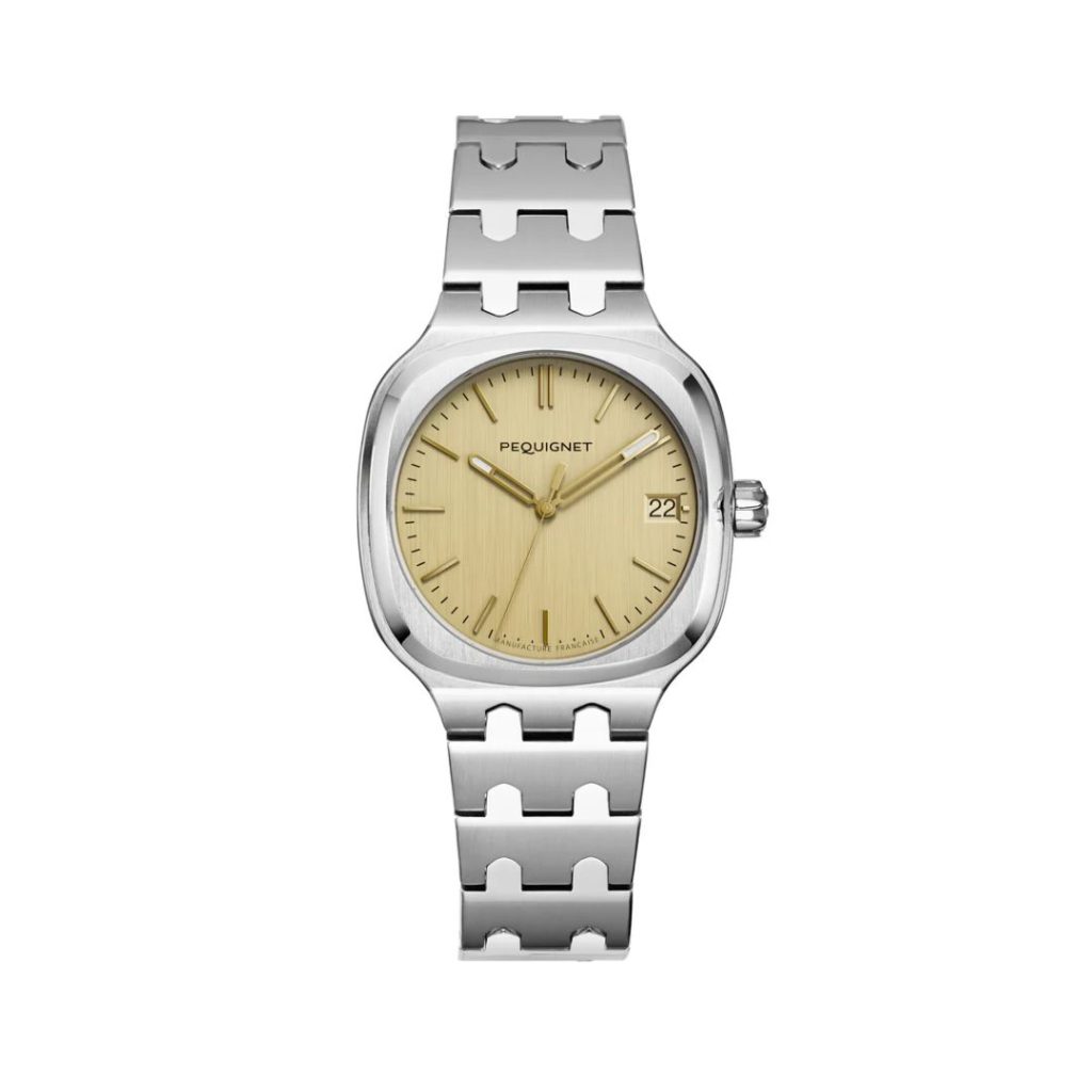 montre concorde, cadran champagne