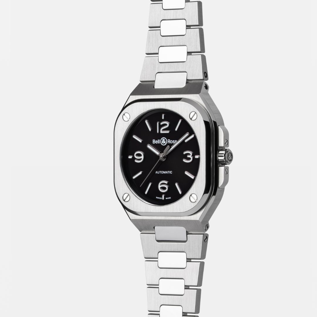 montre br 05 black steel