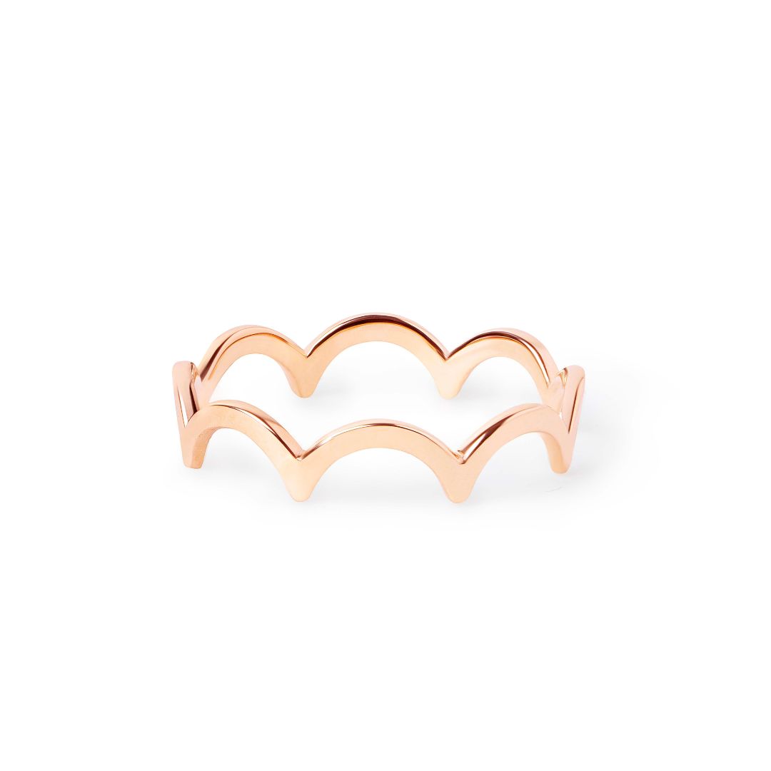 bague goldfish, or rose