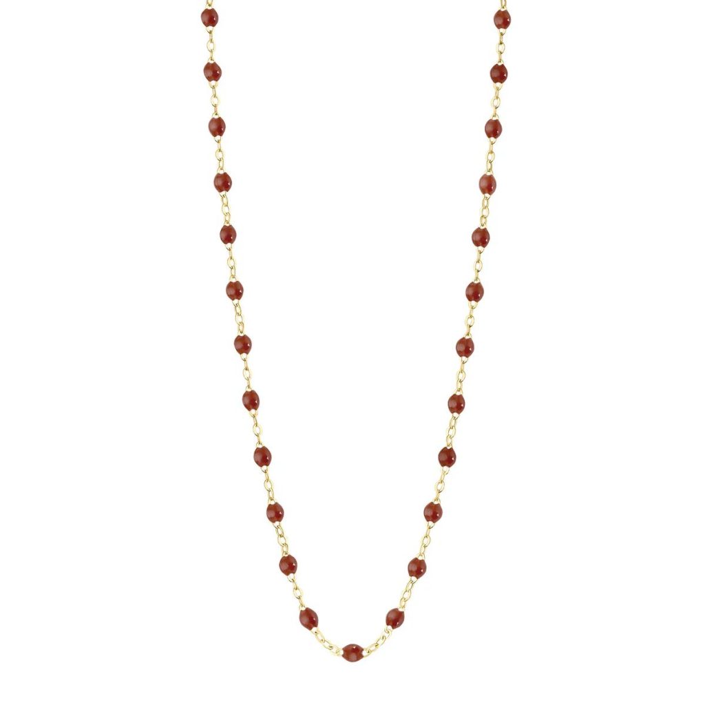collier moka classique gigi, or jaune, 42 cm
