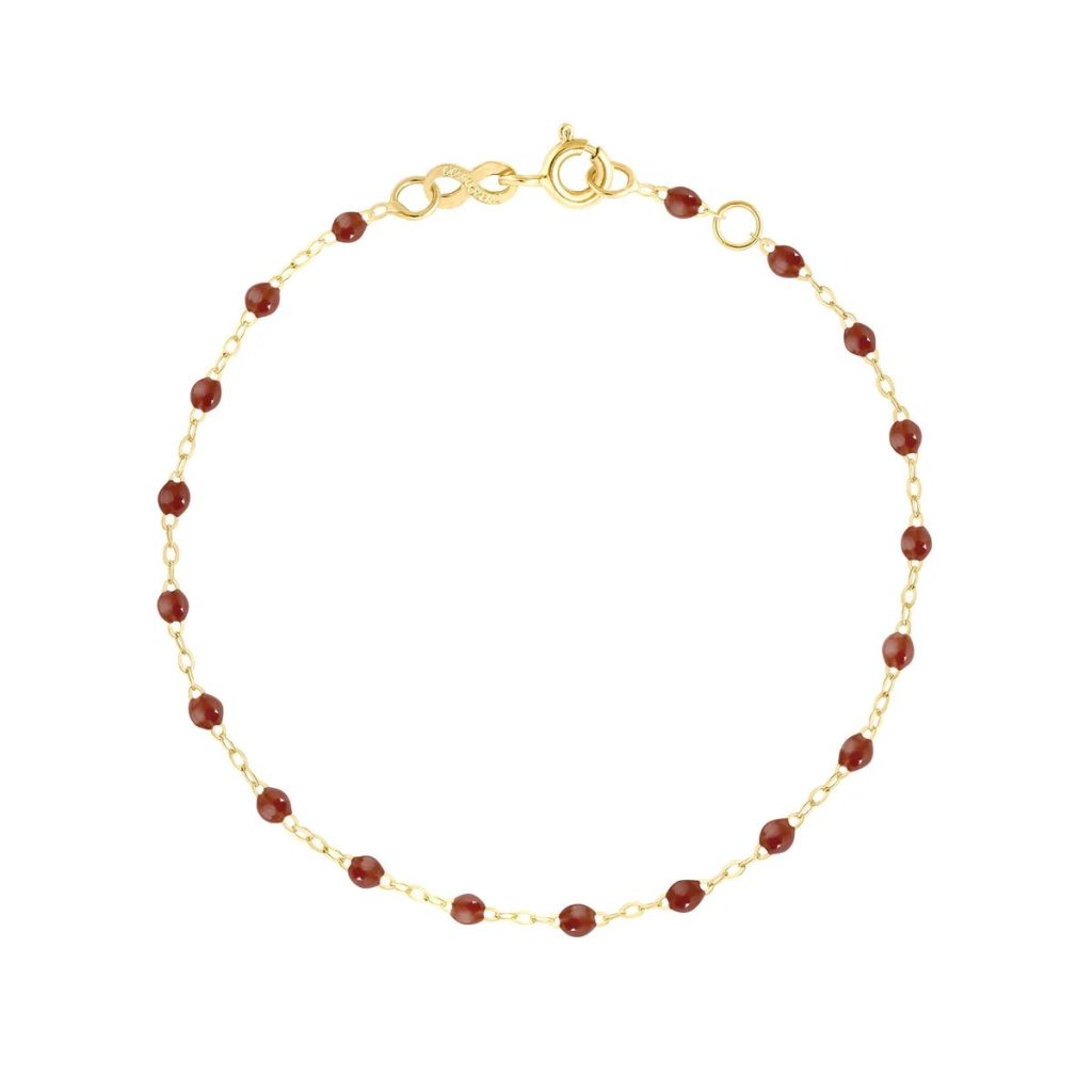 bracelet moka classique gigi, or jaune, 15 cm