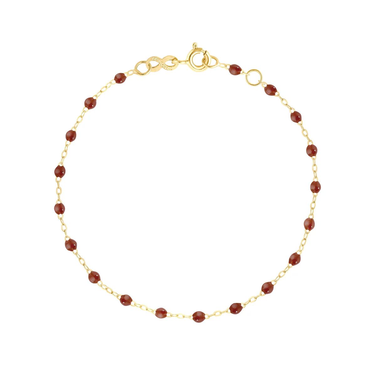 bracelet moka classique gigi, or jaune, 15 cm