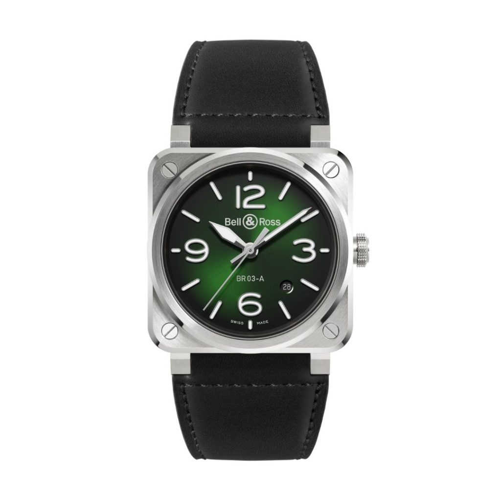 montre br 03 green steel