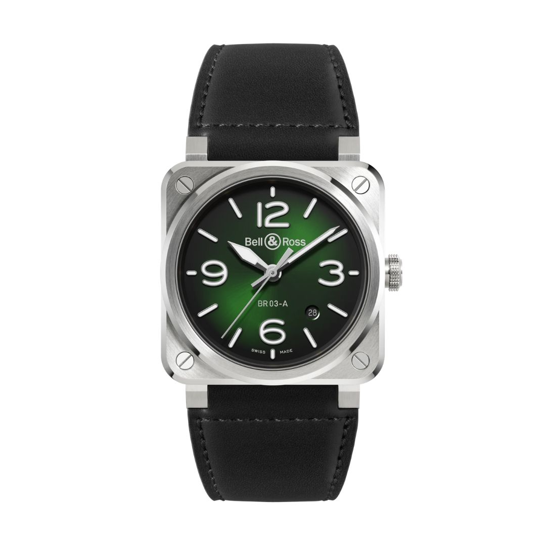 montre br 03 green steel