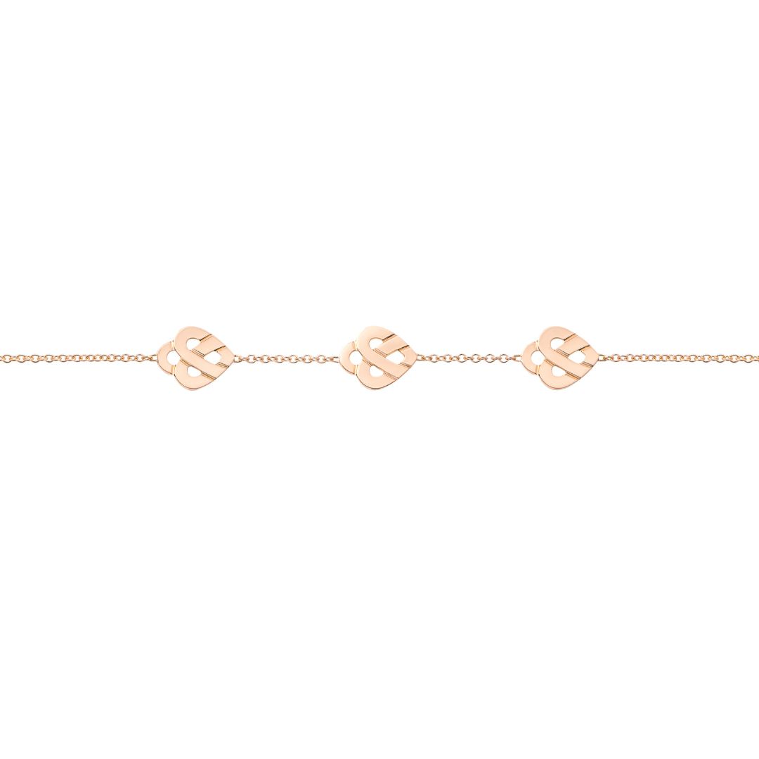 bracelet cœur entrelacé