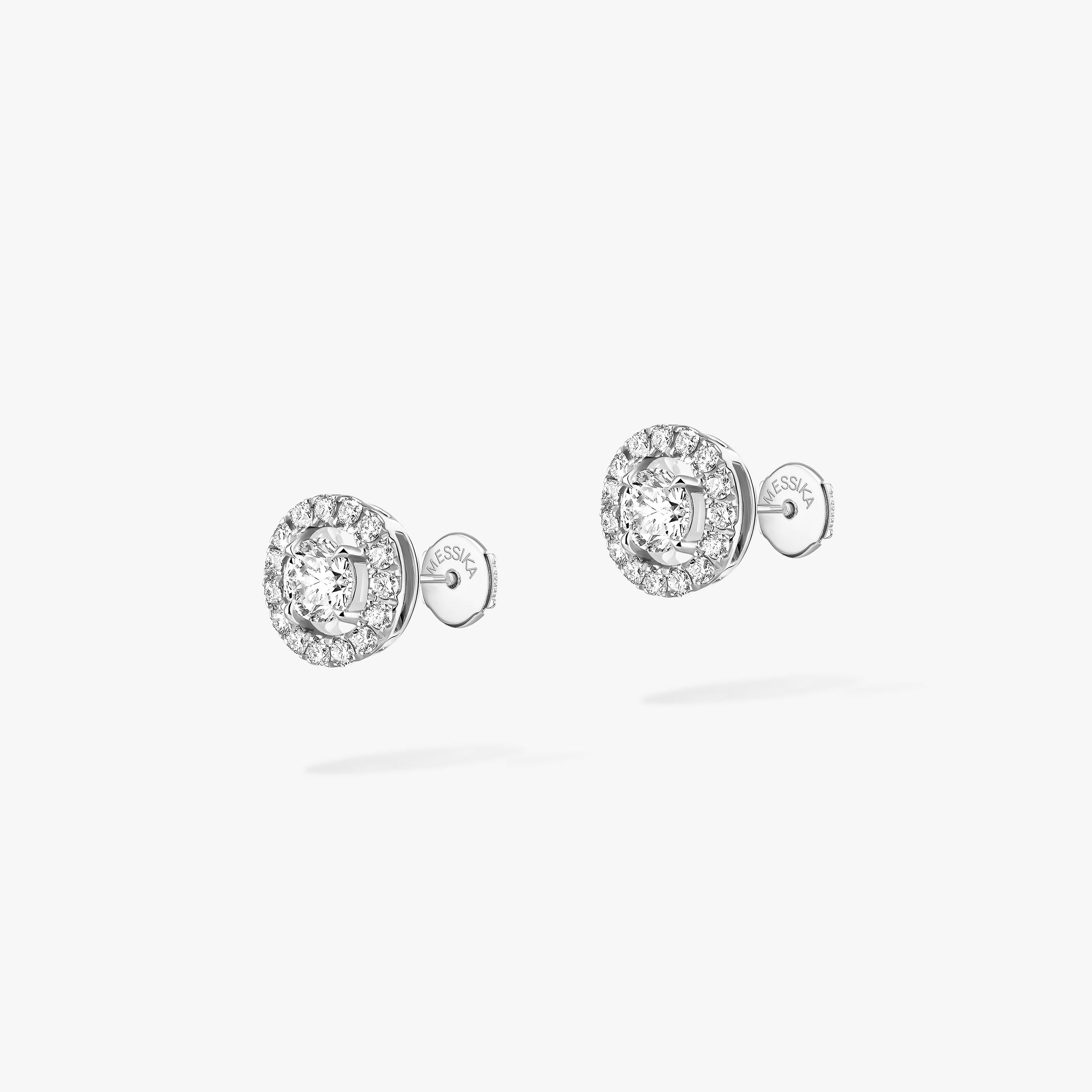boucles d'oreilles joy diamants ronds pm
