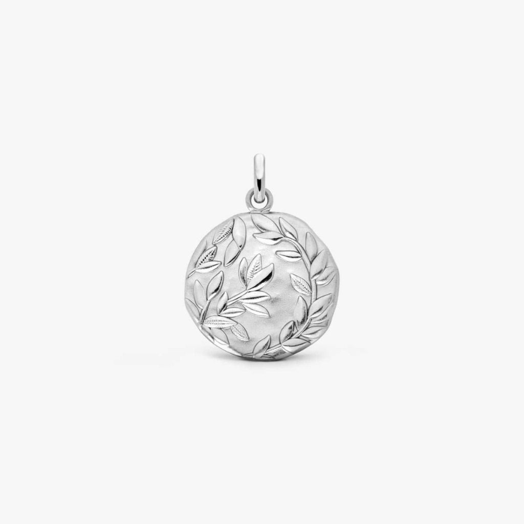 médaille "daphné" argent 18 mm