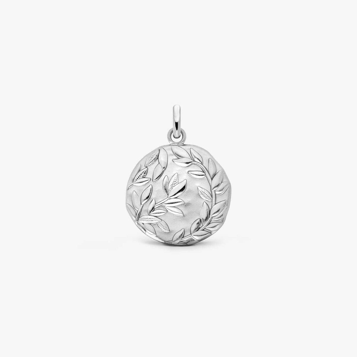 médaille "daphné" argent 18 mm