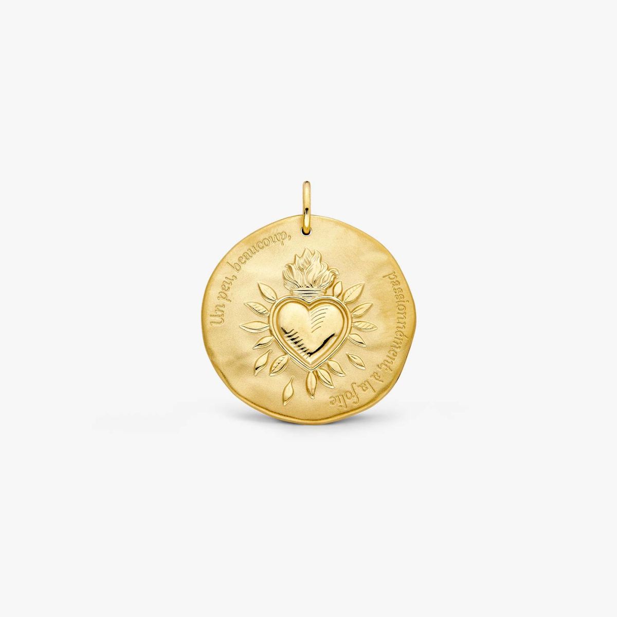 médaille cœur sacré, vermeil